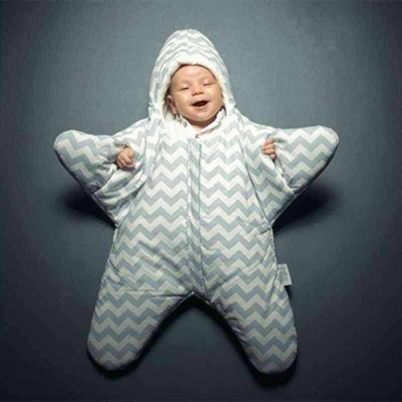 Starfish Geometric Pattern Sleeping Bag-photography Props For Babies