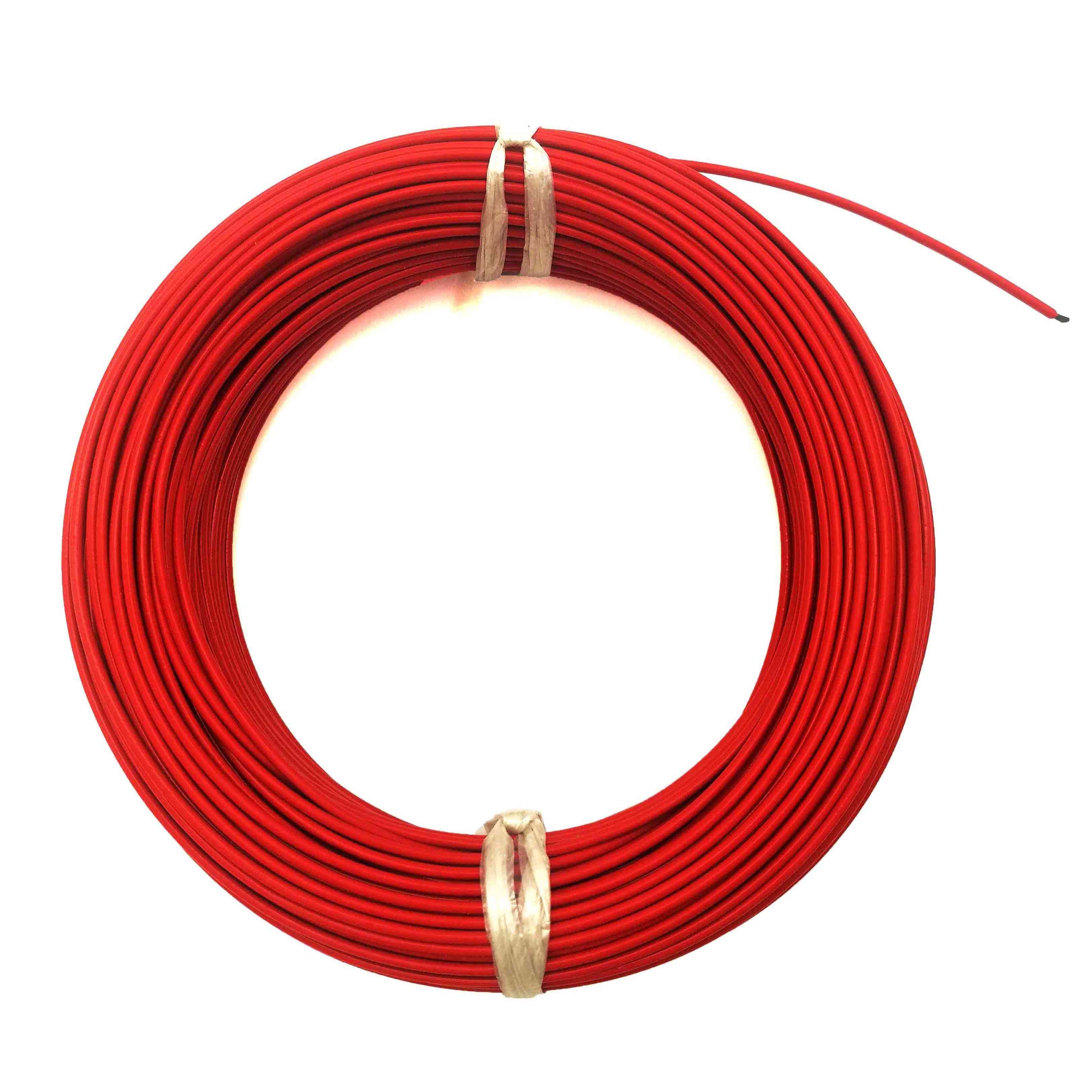 10m/15m-33ohm,12k Fluoroplastic Electric Heating Cable