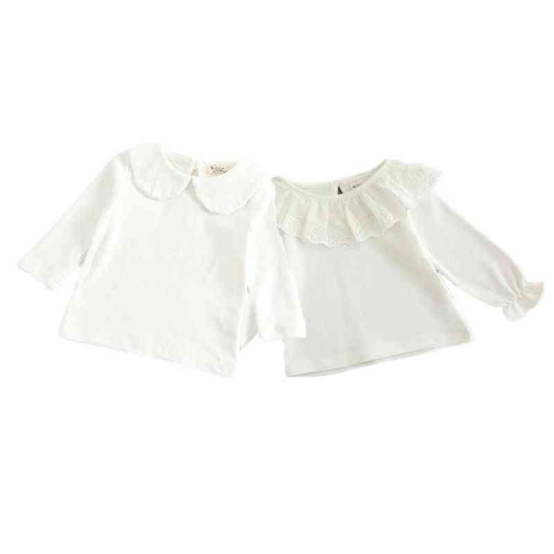 Newborn Baby Boy T-shirt, Long Sleeved Cotton Blouse Tops