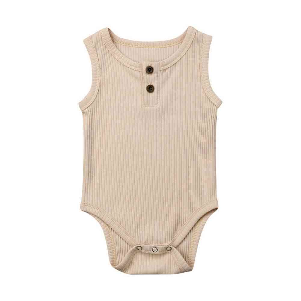 Baby Knit Solid Ribbed Bodysuit -jumpsuit, Cotton Outfits
