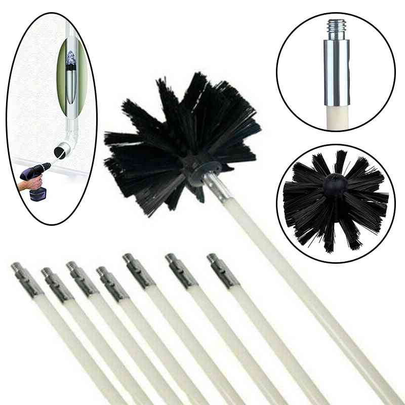 Chimney Cleaner Kit, Including Rod And Brush