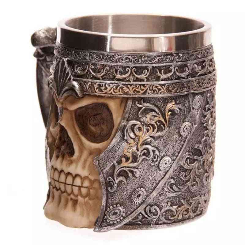 3d Viking Skull Mug
