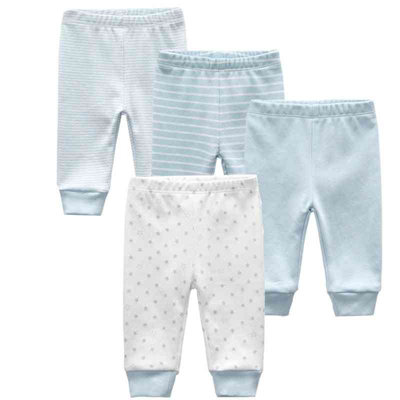Baby långbyxor randig tecknad kläder full leggings nyfödda byxor spädbarn kläder