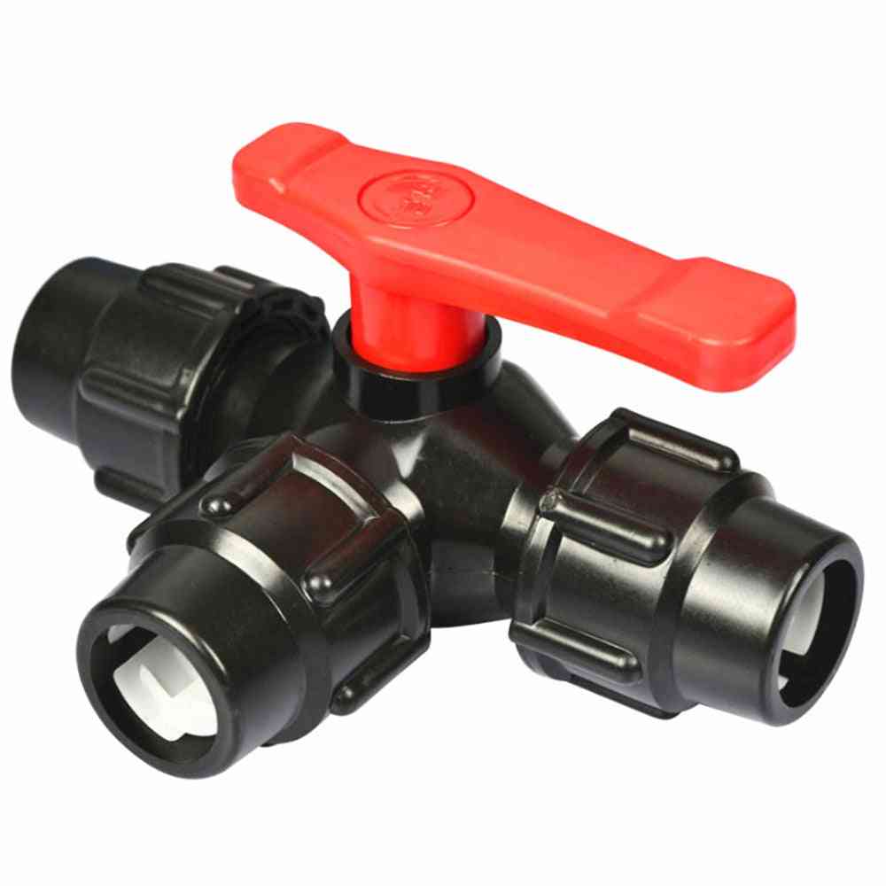 Three-way , T-type  Pipe Valve Connector