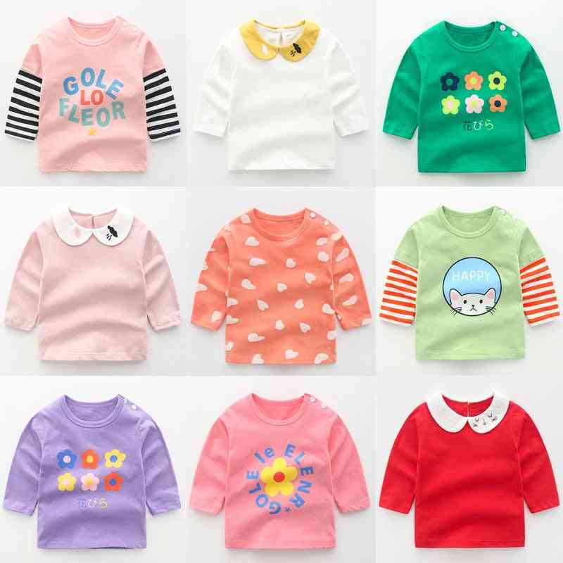 Winter Baby T-shirt Whale Long Sleeve -cotton Clothing Hug Tops