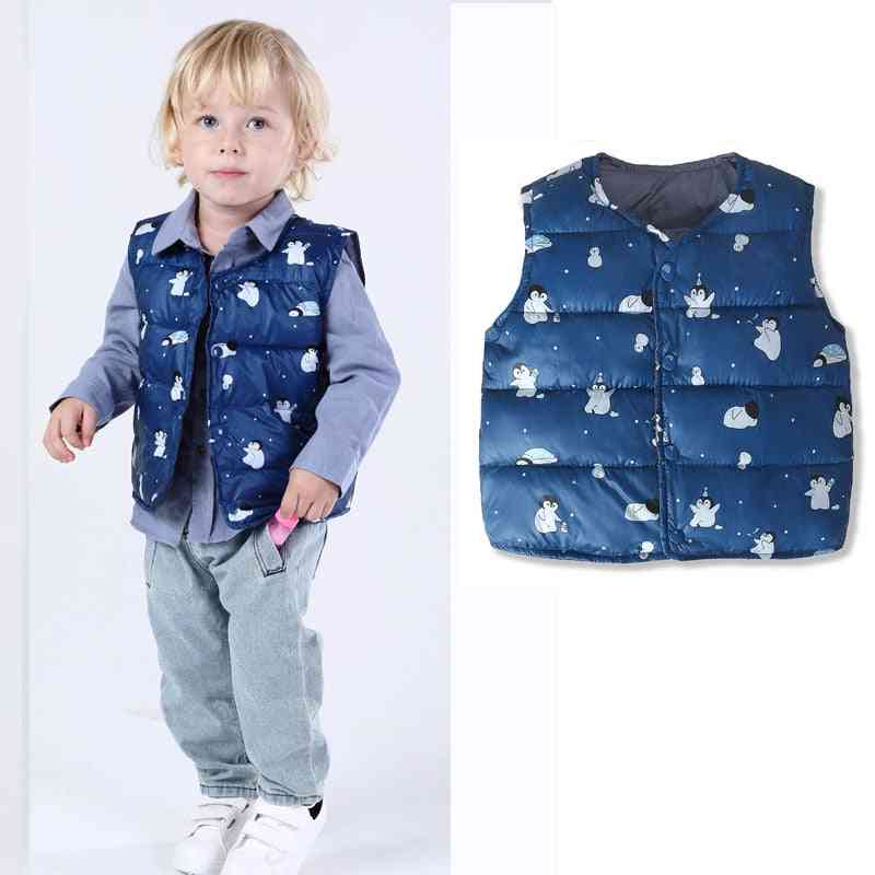 Kids Warm Vest, Jackets For Baby From Cotton-padded
