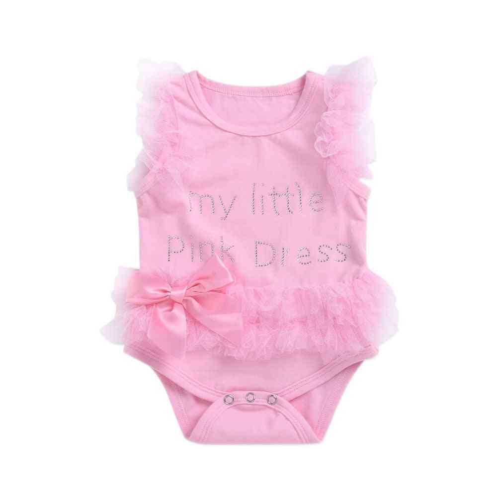 Baby meisjes bodysuits, geen mouw babykleding zomer pasgeboren babykleding- kawaii outfit baby korte mouw papa schattig cadeau