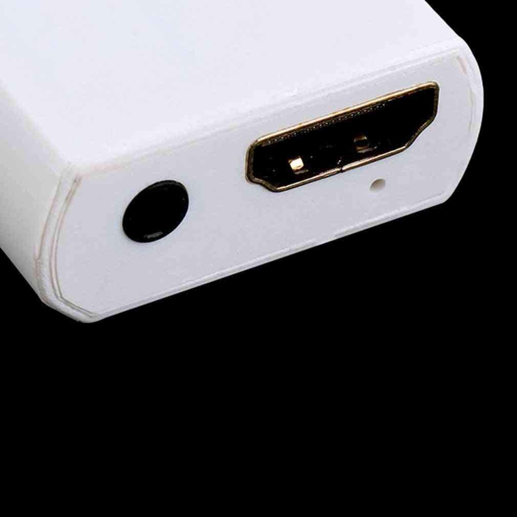 Wii To Full Hd 1080p Hdmi Converter Adapter For Pc/tv Monitor Display