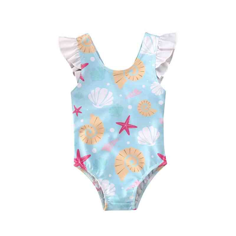 Baby Bow Bikini Swimwear Bathing Suit, Summer Beachwear