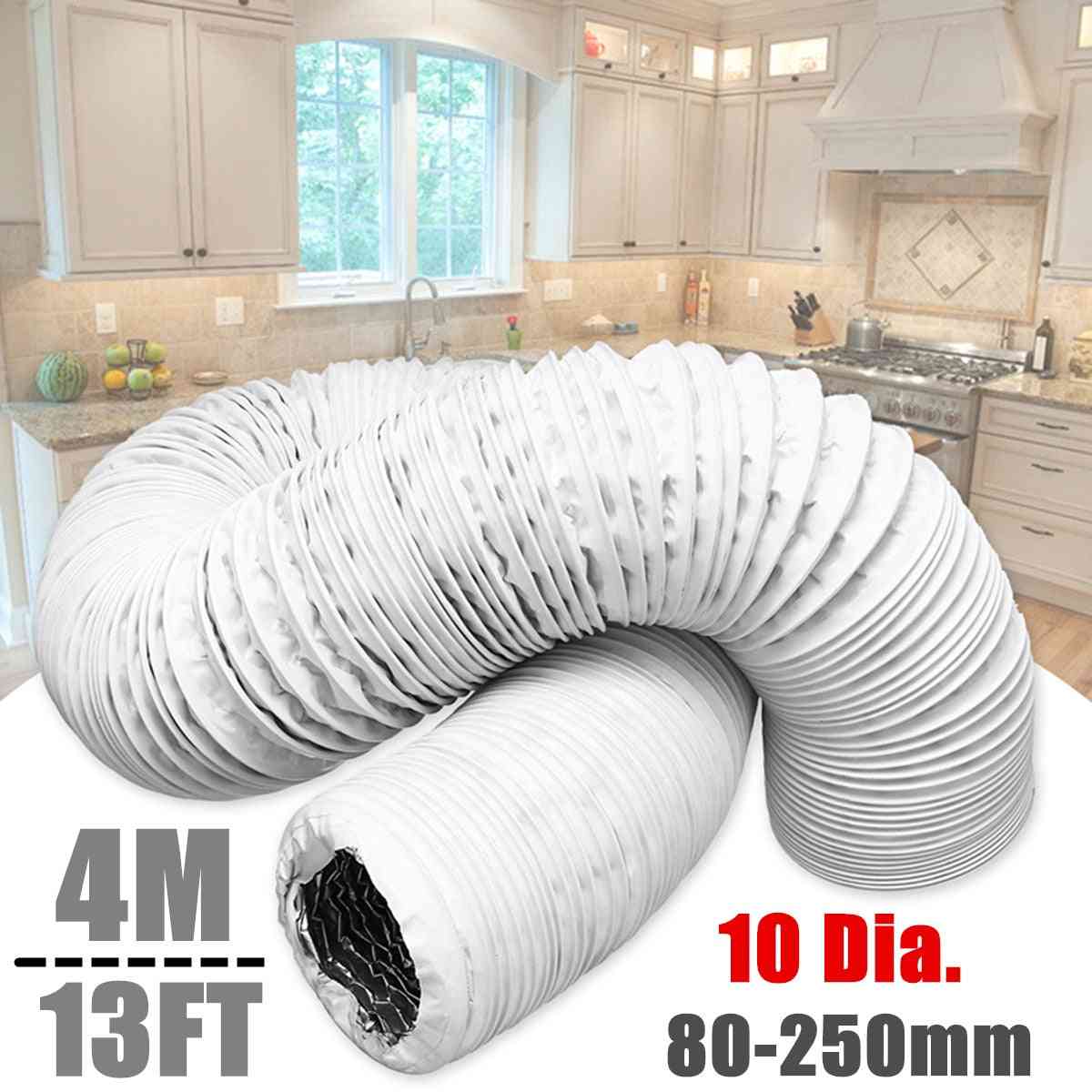 4m Aluminum Foil Duct Hose Pipes Fittings -  Ventilation Tube