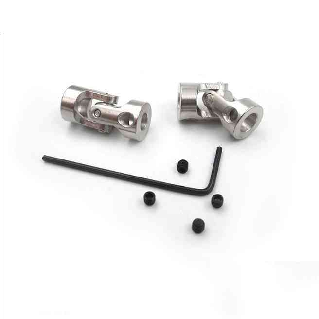 Universal Metal Joint Coupling, Screw And Spanner