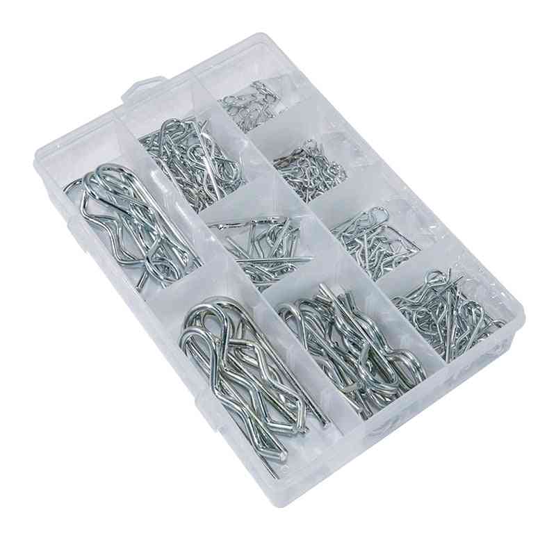 Carbon Steel R Clip Kits, Anti-rust Split Cotter Pins