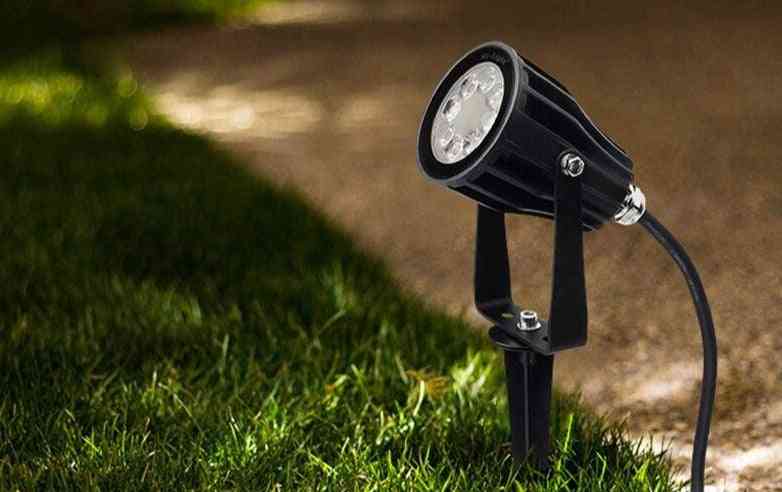 6w 9w 15w rgb + cct led лампа за трева ip65 водоустойчива 24v 110v 220v външна градинска светлина