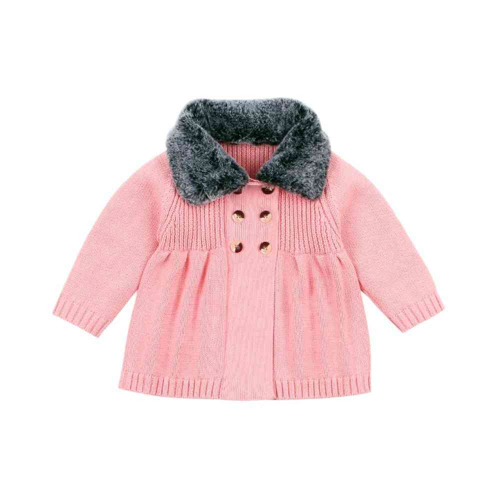 Hiver bébé filles pull tops enfants garçons manteau à manches longues chaud automne veste polaire vêtements d'extérieur 0-24 m