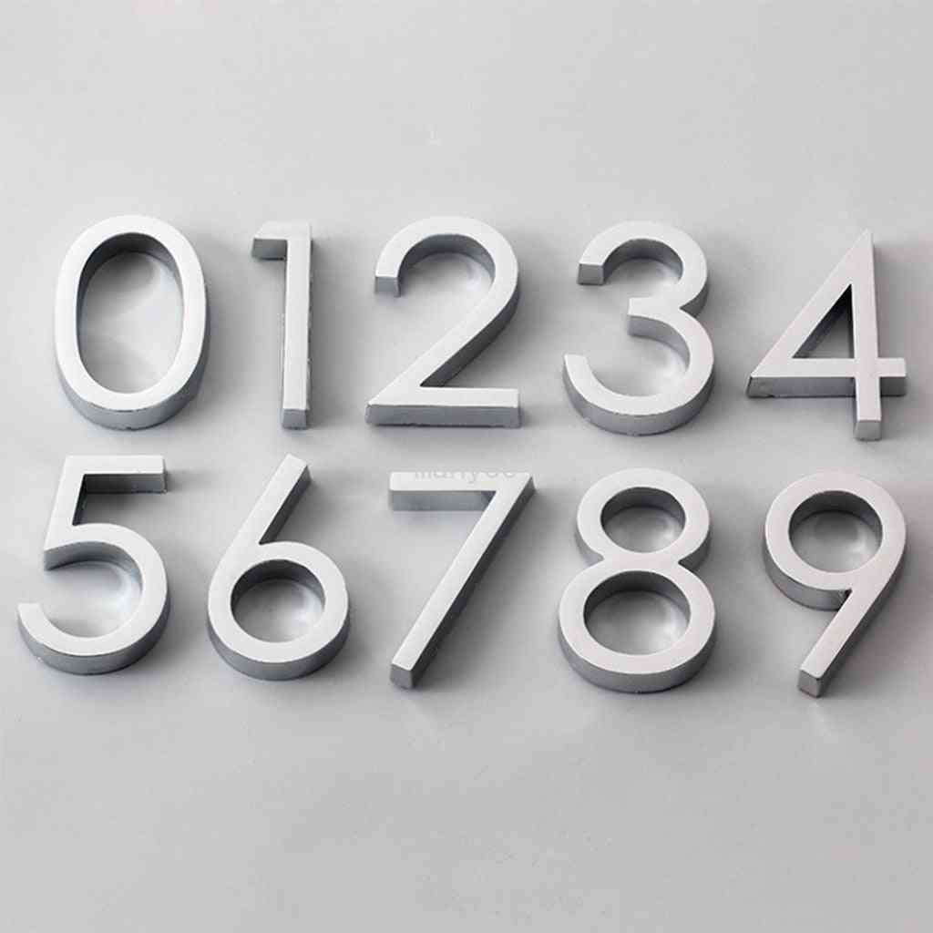 Autocolante moderne autocolante cu numere de ușă 0-9 cifre apartament hotel acasă casetă adresă casetă poștală semne