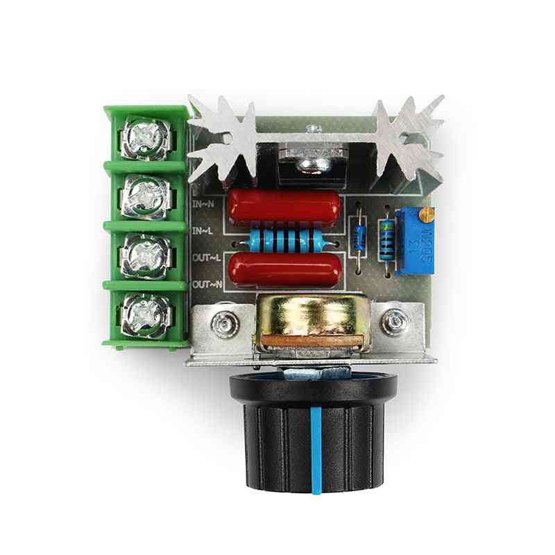 Led Dimmer Switch 220v Voltage Regulator -electronic Thermostat Motor Speed Controller