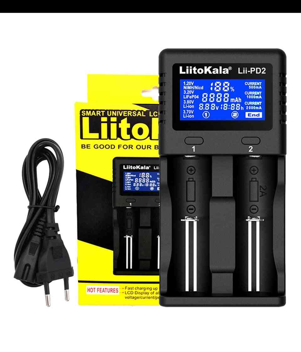 Smart laddare för litium nimh batterier