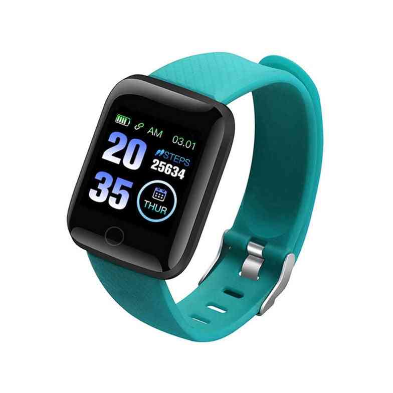 Bluetooth Blood Pressure Round Smartwatch, Waterproof Sport Tracker