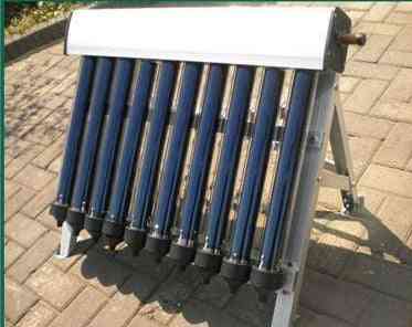 10 tubos de vacío, colector solar de calentador de agua solar, tubos de vacío