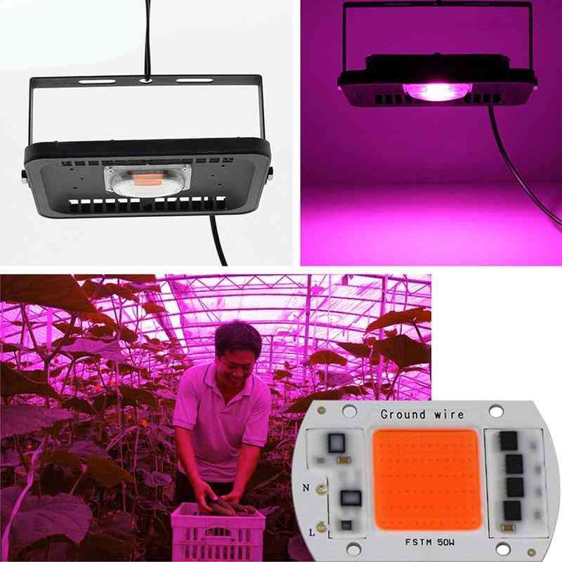 10w / 20w / 30w led chip cob de espectro total para luzes de cultivo