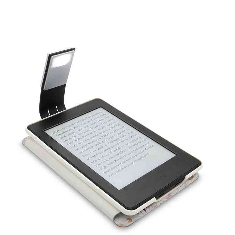 Lučka za e-knjige, ki jo je mogoče polniti, za papir za vžig, bralna svetilka