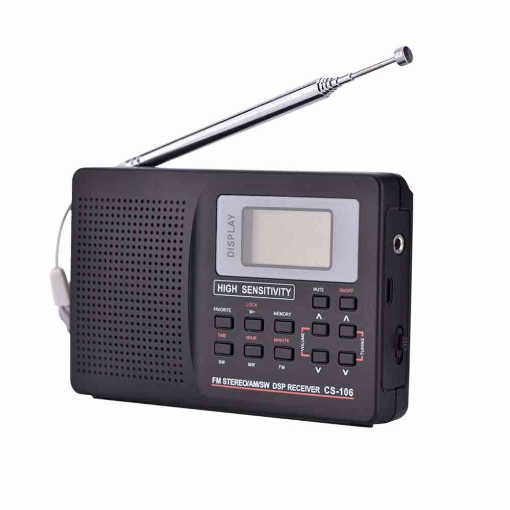 Am/sw/lw/tv/fm- Sound Full Frequency Receiver Radio