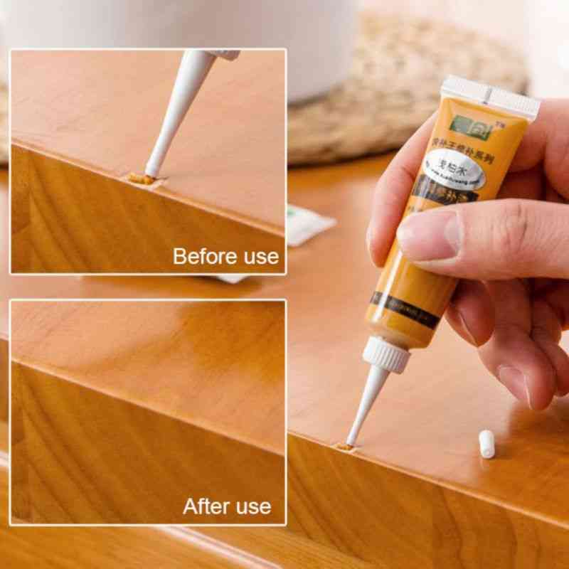 Removedor rápido de arañazos para muebles portátil - bolígrafo reparador de pasta de repintado - 5