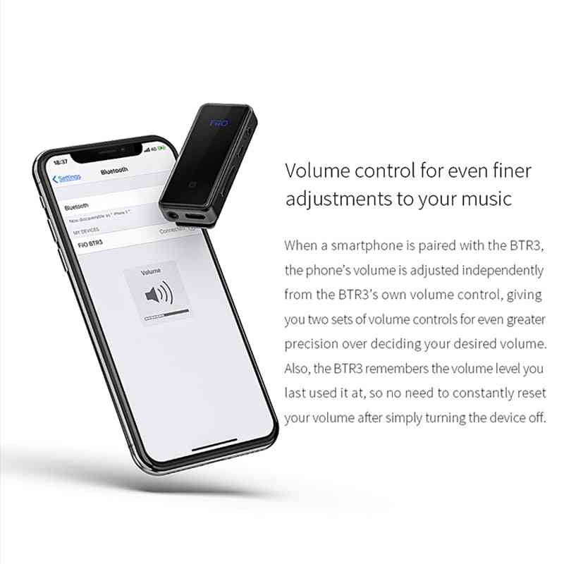 Portable Bluetooth Usb Dac Amplifier, Type C 3.5mm For Iphone / Android Phones / Pc