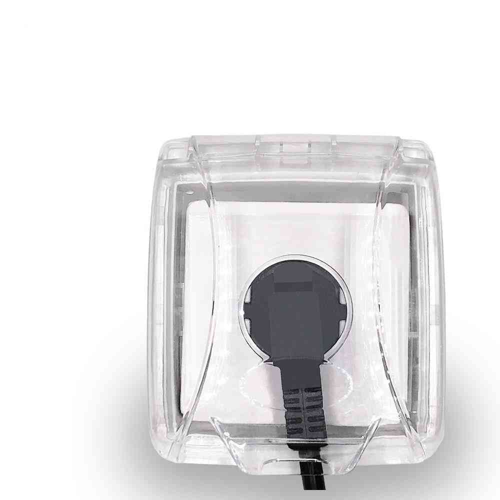 Transparent Box, Protective Dust Cover For Wall Socket