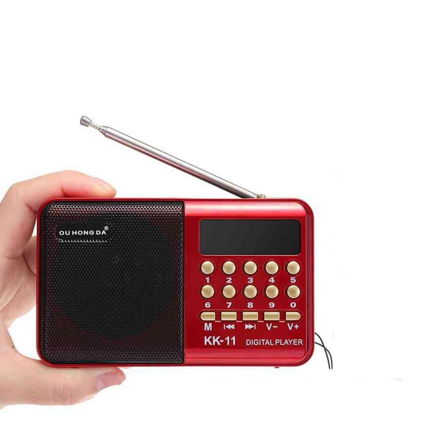 3w Mini  Portable Bluetooth Speaker Radio With Antenna