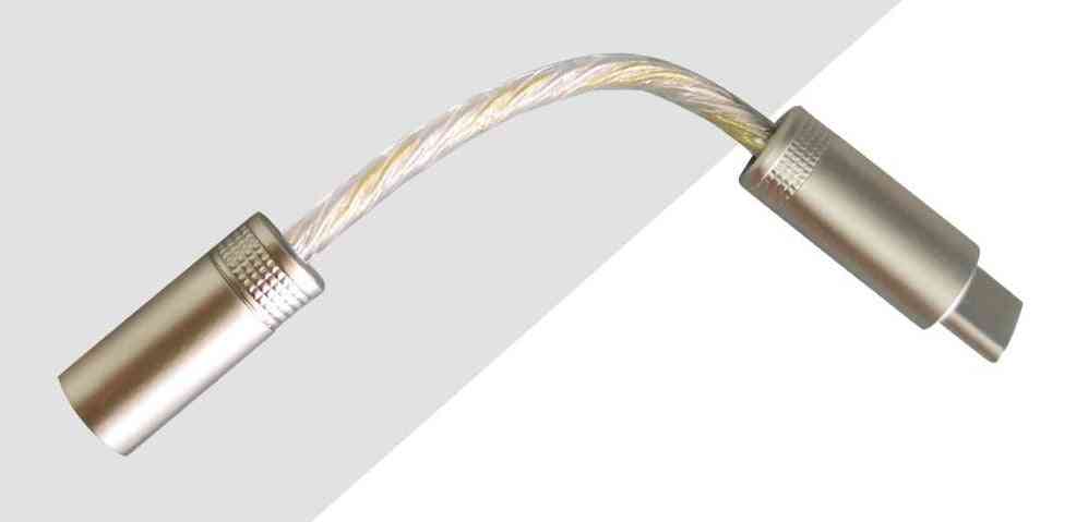 Hordozható, USB típusú c fejhallgató-erősítő okostelefonhoz (501-600 ohm)