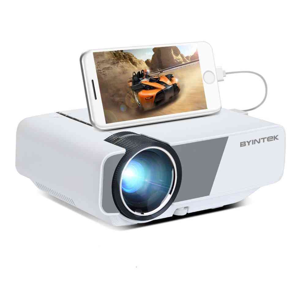 800*480 (wvga) Support To 1080p Mini Projector With 3 In 1 Av Cable And Remote Control