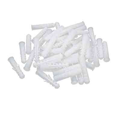 Plastic Expansion Tube Pipe Wall Anchors Plugs With Phillips Head Screw