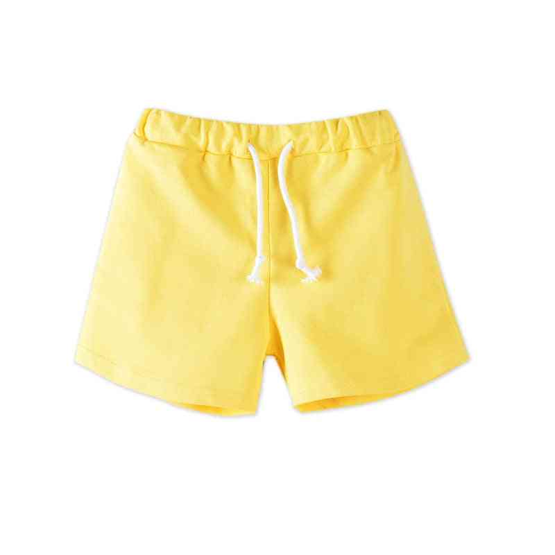 Cotton Kids Shorts, Summer Boy And Girl ,candy Color Beach Pants And Trousers
