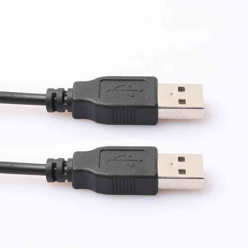 Dubbel USB-datorförlängningskabel hög hastighet 480 Mbps