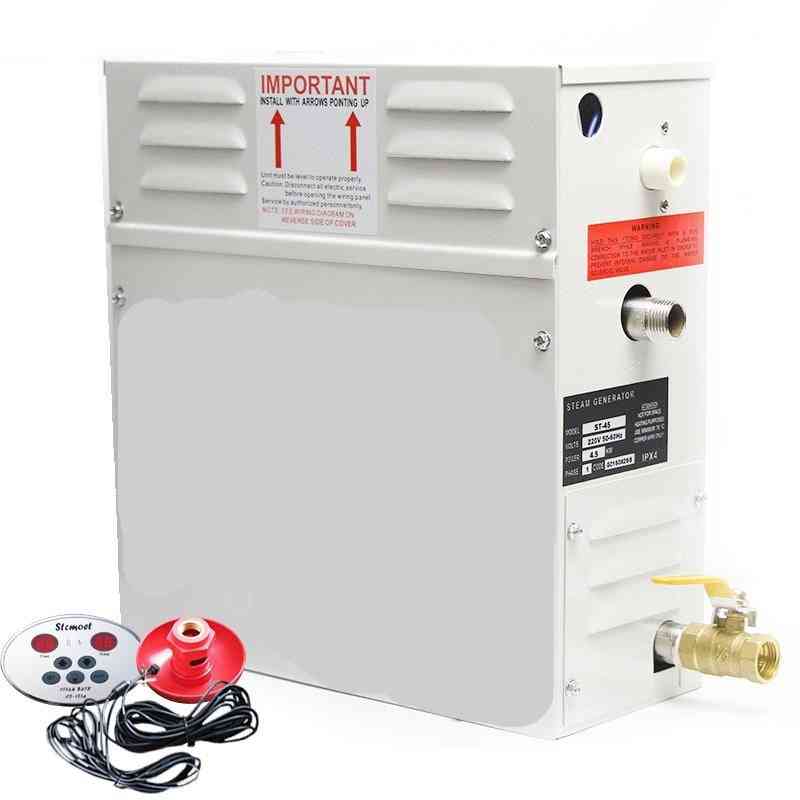 3kw/4.5kw Steam Generator Sauna Steam Bath Machine, 220v/380v With Digital Controller