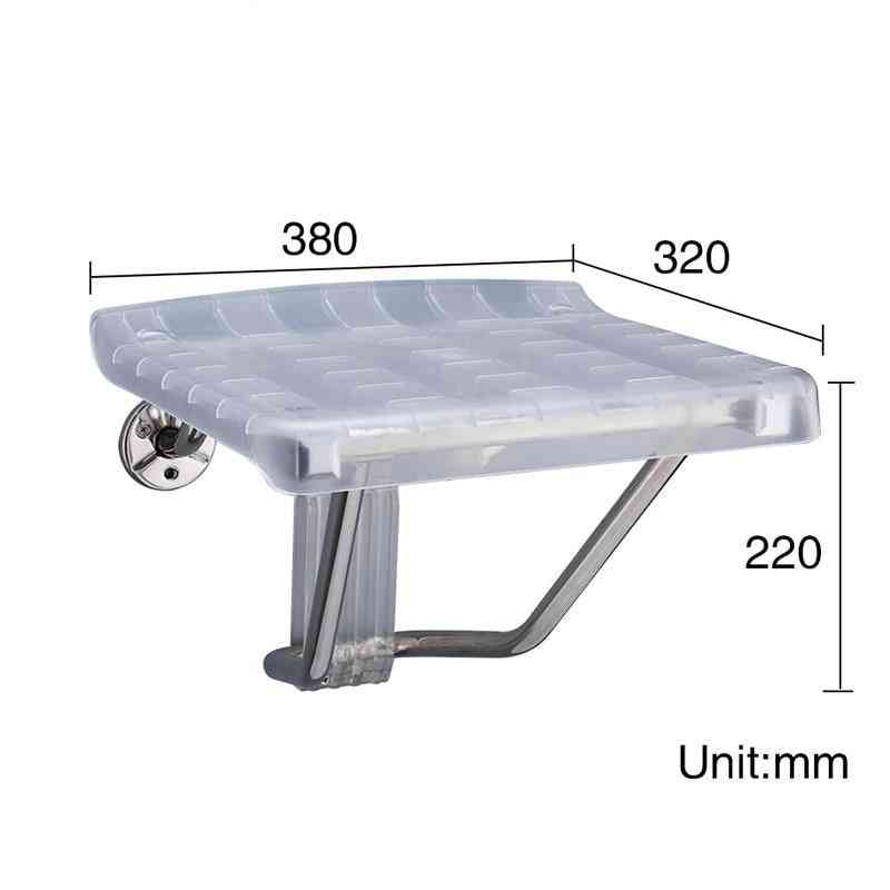 стенни душ седалки, абс пластмаса и стенни столове за вана от неръждаема стомана (y512)