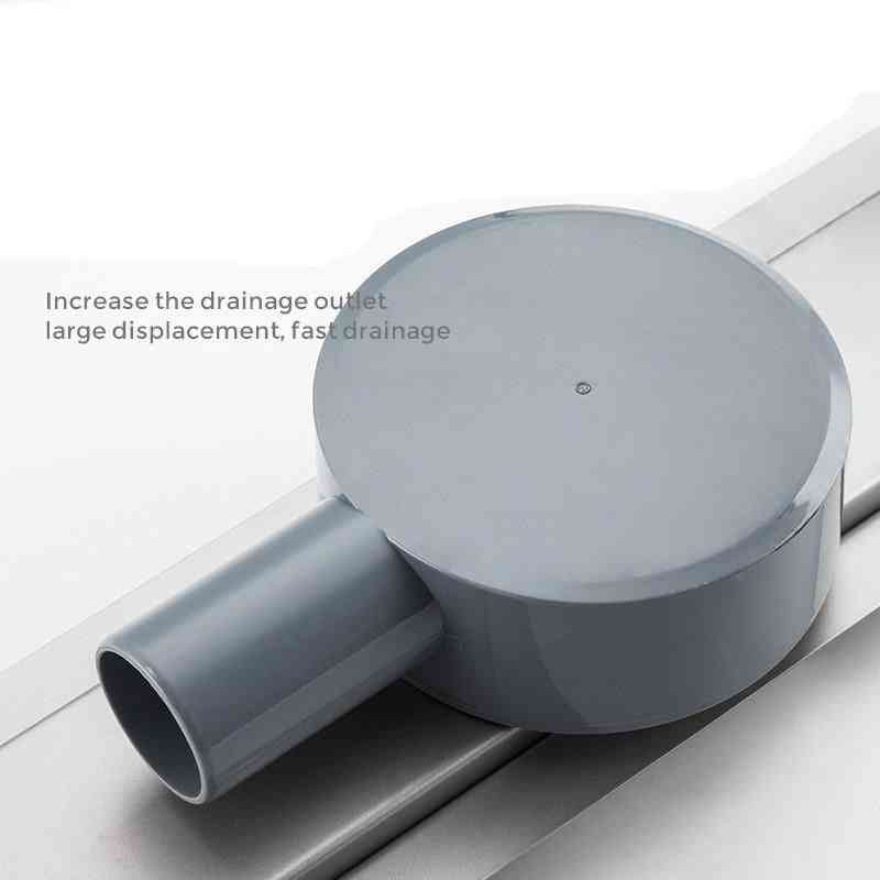 304 Stainless Steel Shower Floor Drain ,long Linear Drainage