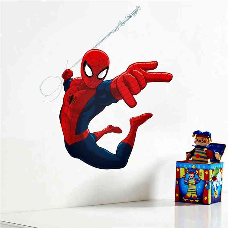 3d Effect Spiderman Wall Stickers Rooms