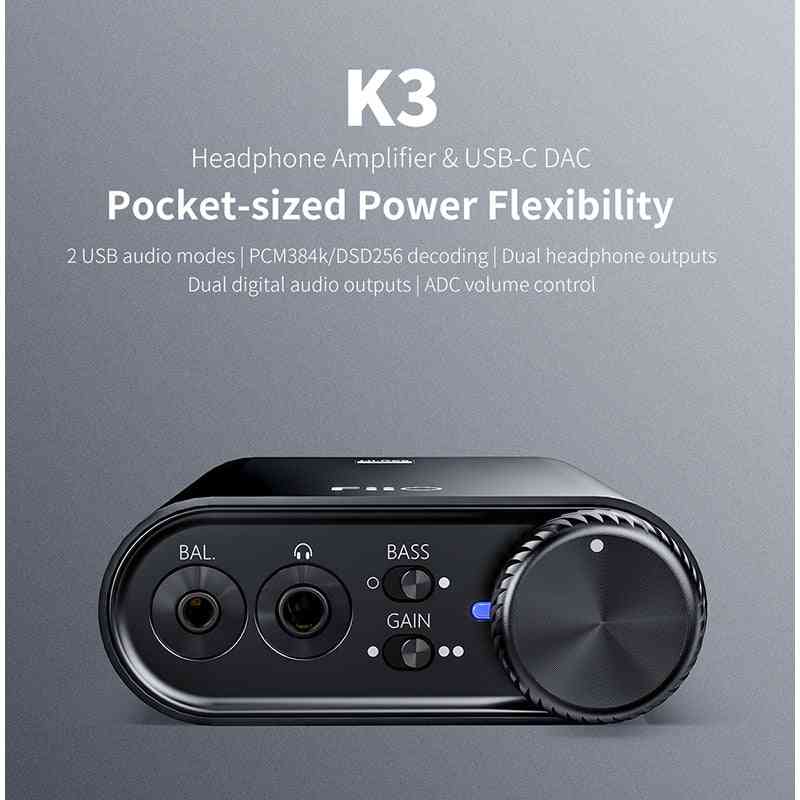 Mini Portable Headphone Amplifier, Support Coaxial Optical Digital Outs