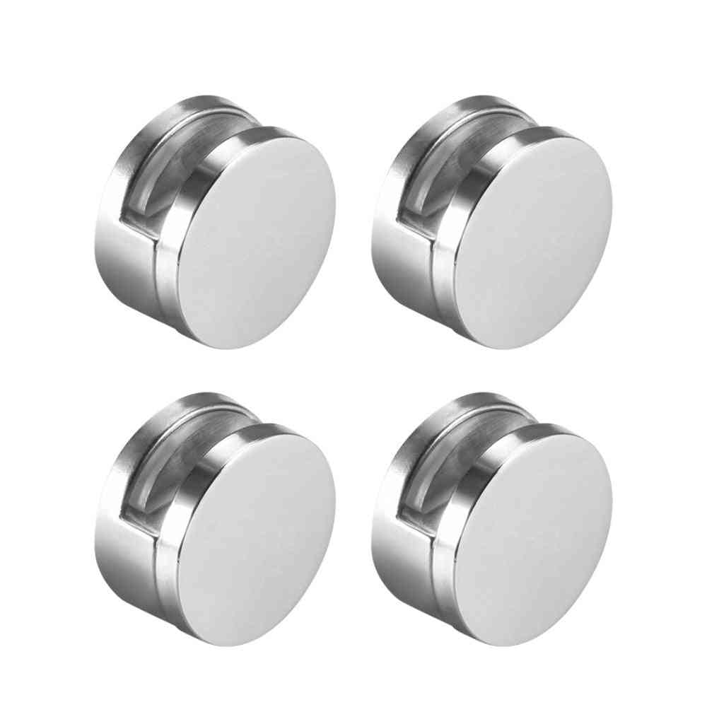 Round Glass Mirror Clips Holder Clamps- Mirror Clips Holder