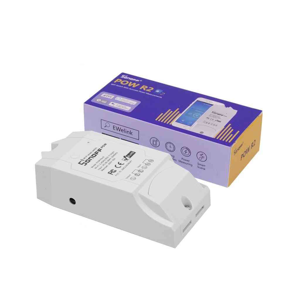 15a 3500w Wifi Switch Controller -real Time Power Consumption Monitor For Smart Home