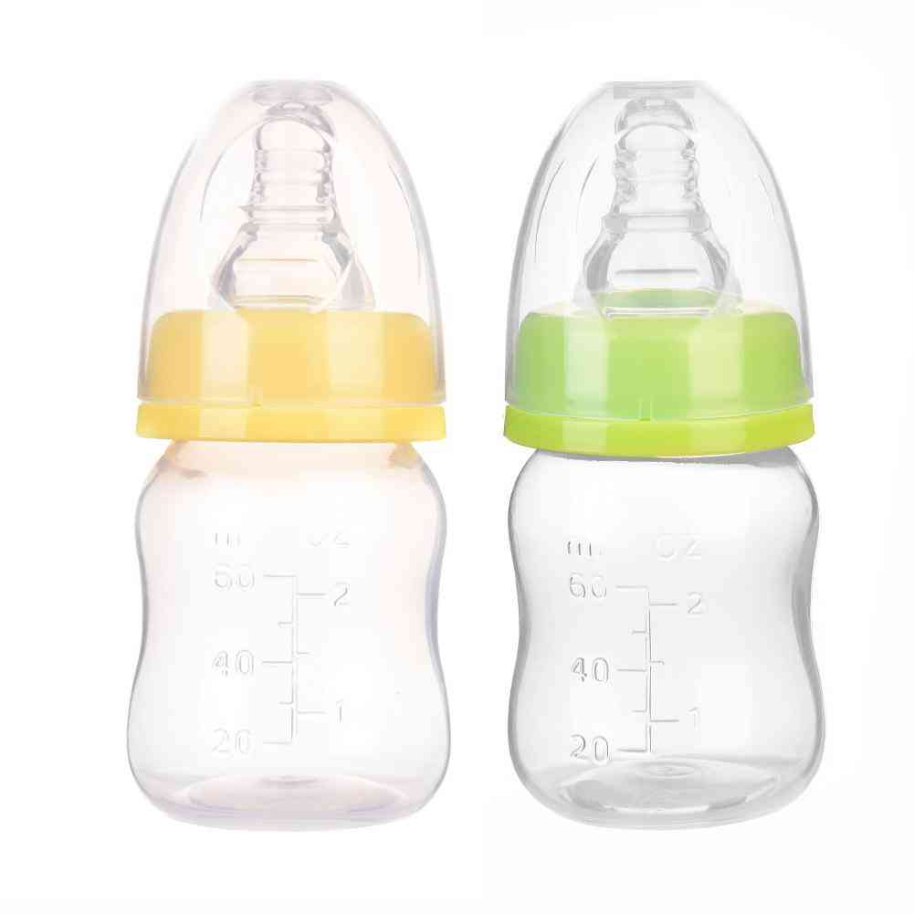 Mini draagbare zuigfles voor baby kids - groen
