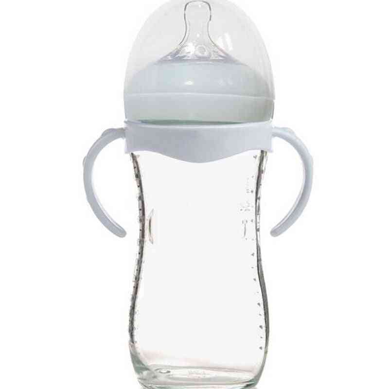 Feeding Bottles Grip Handle, Natural Wide Mouth