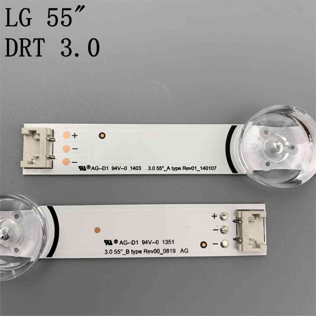 Listwa LED z pełnym podświetleniem lg 55lf652v / 55lb630v / 55lb650v / lc550duh, fg 55lf5610 / 55lf580v / 55lf5800 / 55lb630v / 55lb6300 -