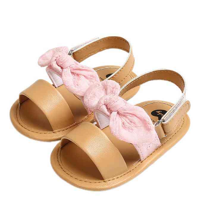 Ljetne ležerne, slatke sandale s dizajnerskim čvorovima za novorođene bebe