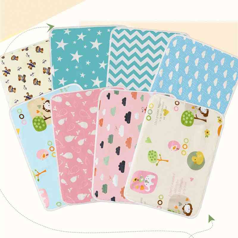 Portable, Foldable, Washable And Waterproof Baby Diaper Changing Floor Mats