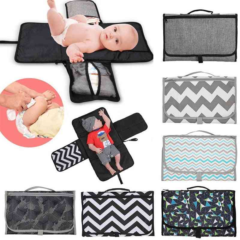 Baby Diaper Storage And Changing Bag