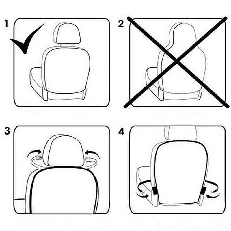 Children Mat, Mud Dirt Clean Car Seat Covers Protection