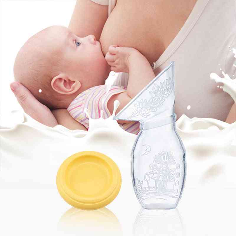 Maternal Milk Collector Holder, Baby Breastfeeding Bottle Puerperal Nursing Pump